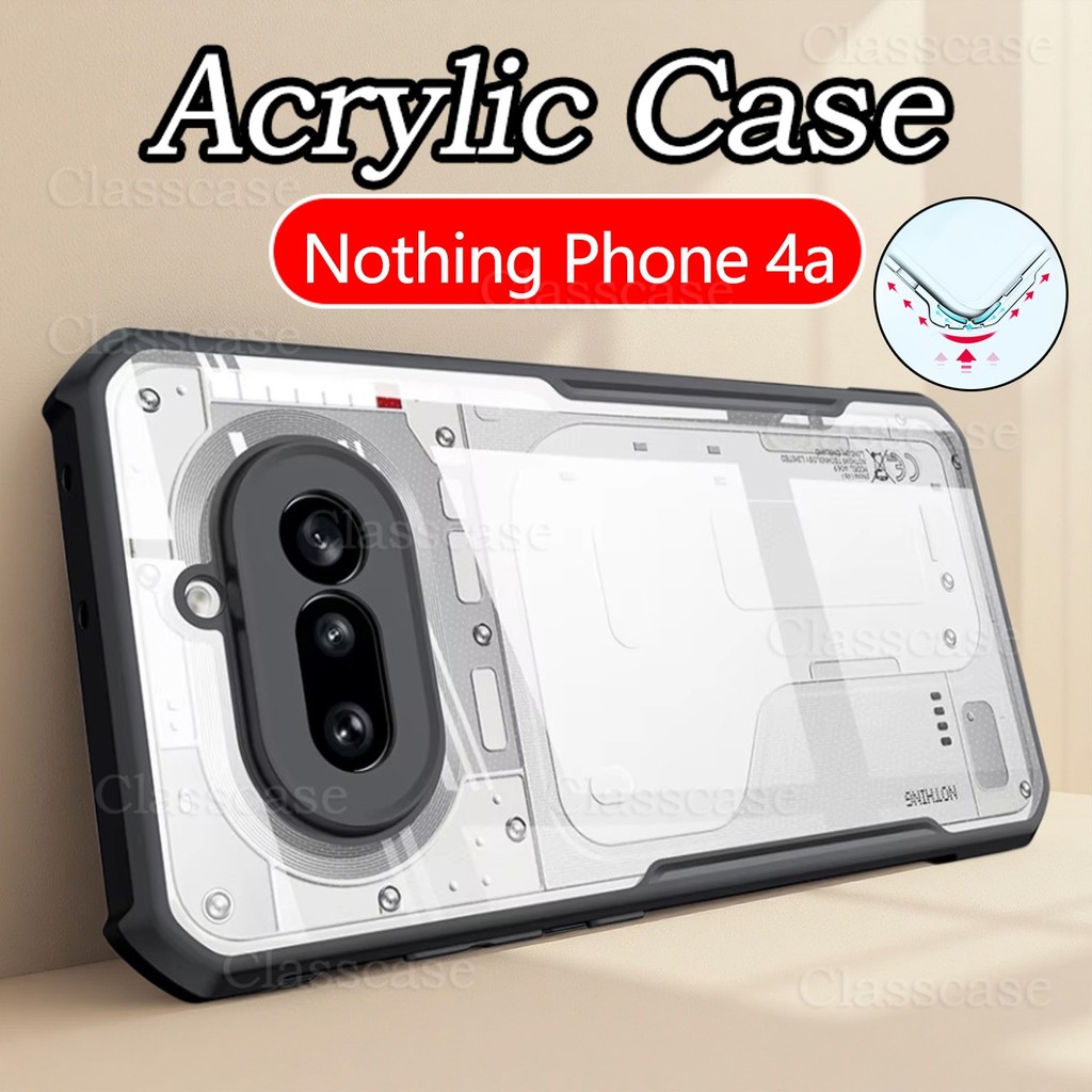 ปลอกสําหรับโทรศัพท์ไม่มีอะไร 4a 4 a Pro 4aPro Phone4a Phone4aPro NothingPhone4aPro 2026 อะคริลิคล้าง