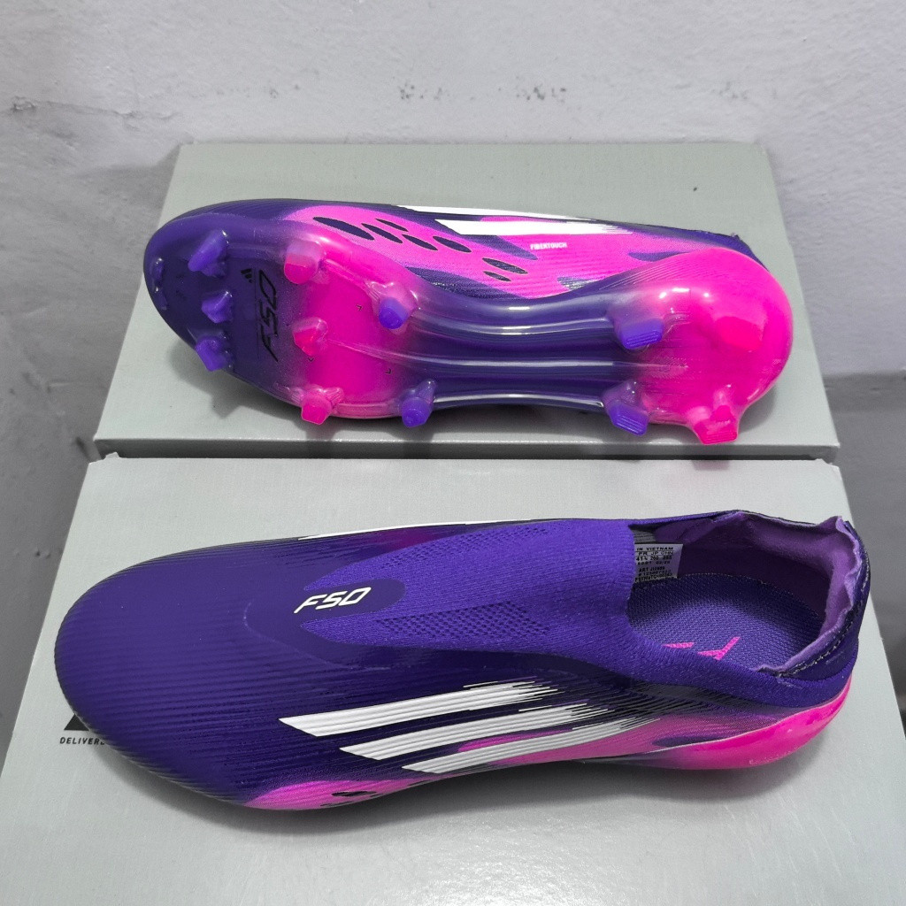 F50 Elite FG รองเท้าฟุตบอลผู้ชาย Yamal กันลื่นและทนทาน