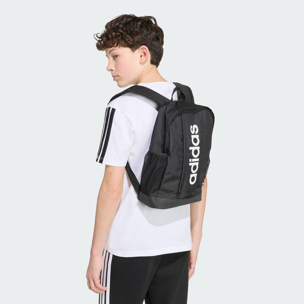 adidas Lifestyle Kids Linear Backpack Unisex Black KC3138