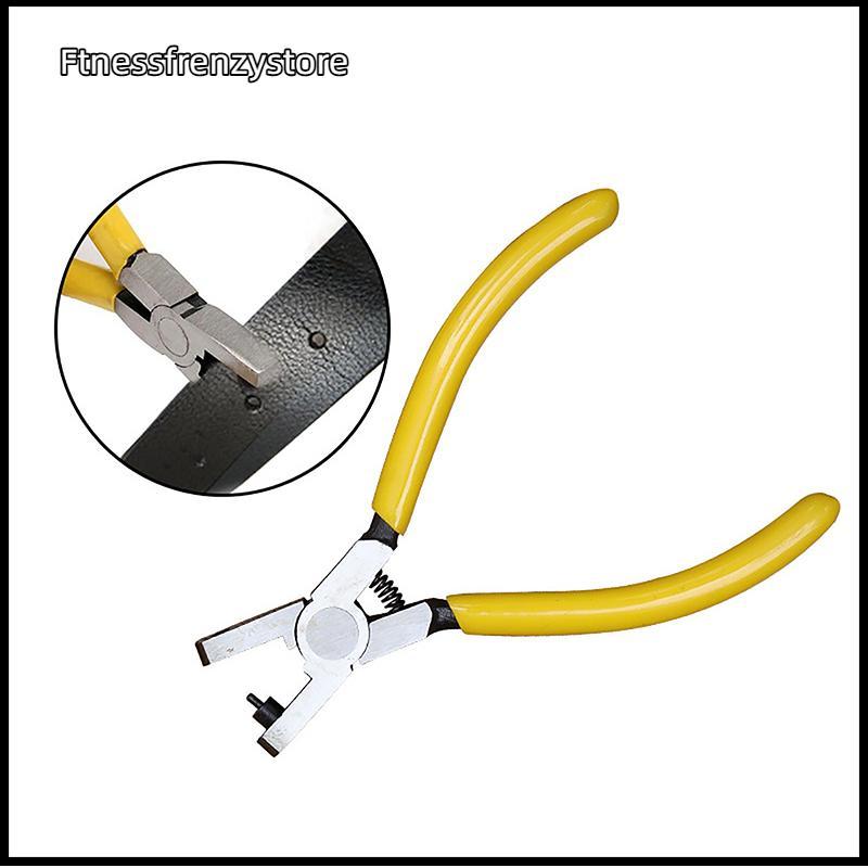 [FF] Universal Hand Strap Watch Band Belt Punching Puncher Leather Punch Tool Hole Pliers Tools 2.0m