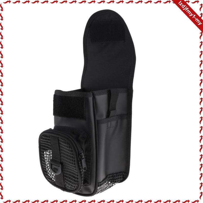 Leipupa Scuba Diving Mesh gear Pouch Pocket Holder Pouch Reel SMB Clip BCD อุปกรณ์