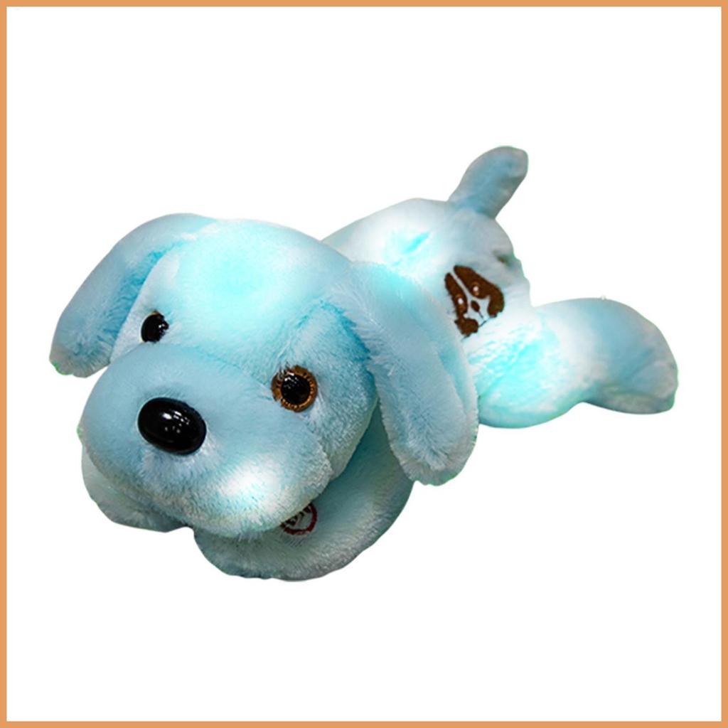 LED Puppy Plush Puppy Night Lights 14 นิ้ว Light Up Puppy ตุ๊กตาสัตว์สุนัข Plush ของเล่น Soft Nightl