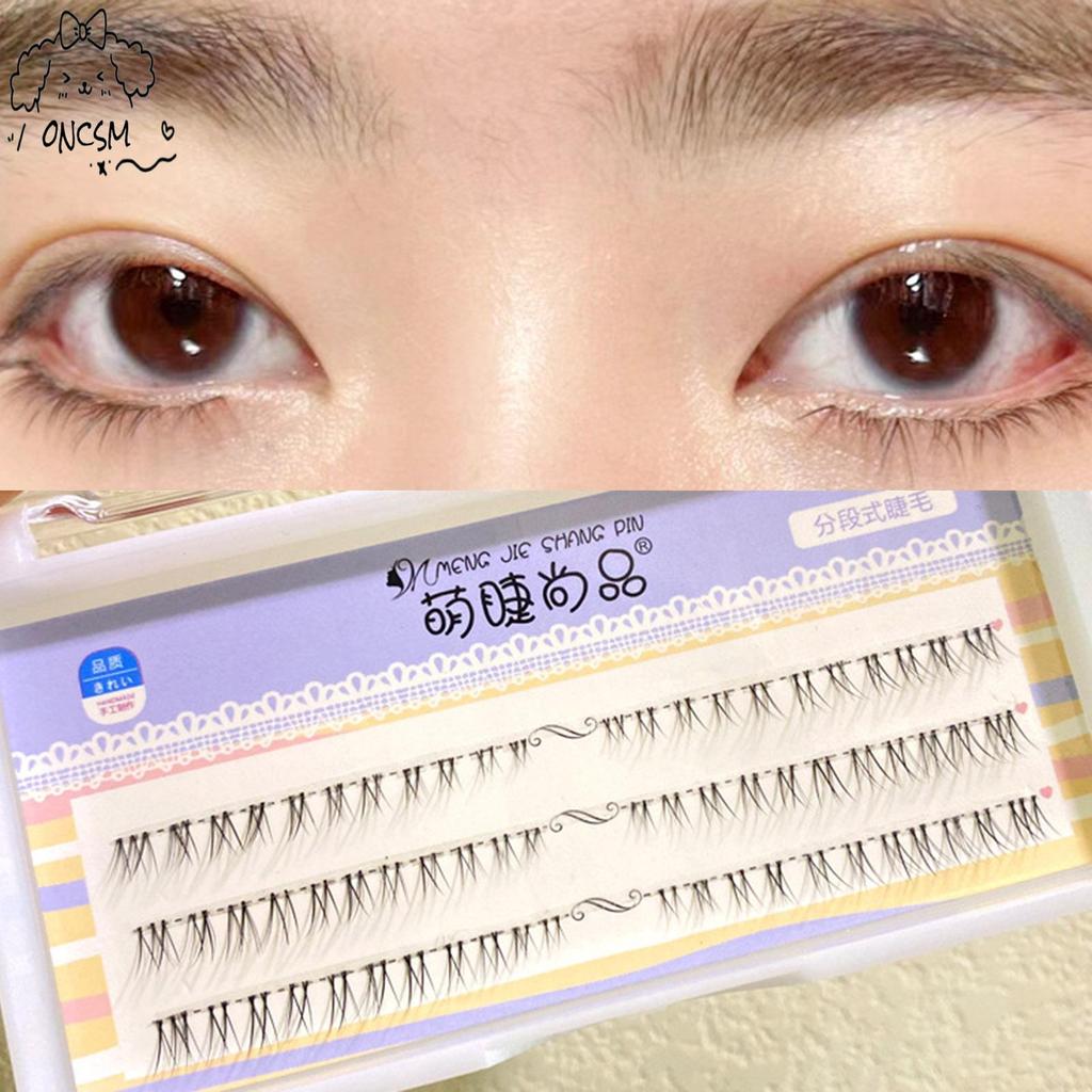 Fluffy Wispy Fairy Lashes - Single Cluster Lower Lashes สําหรับแต่งหน้าธรรมชาติ