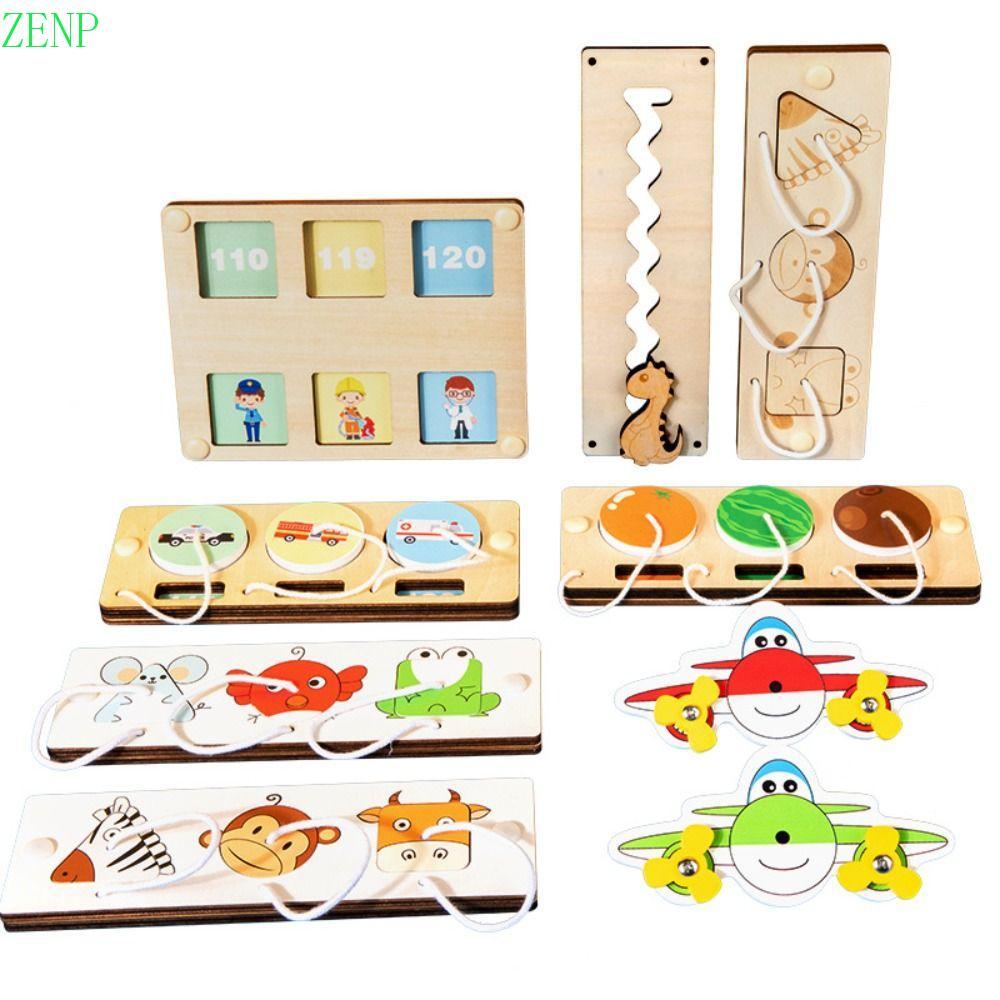 ZENPULSE Busy Board Accessories, Montessori Switch Function Busy Board DIY ปริศนาของเล่น, Hands-on S