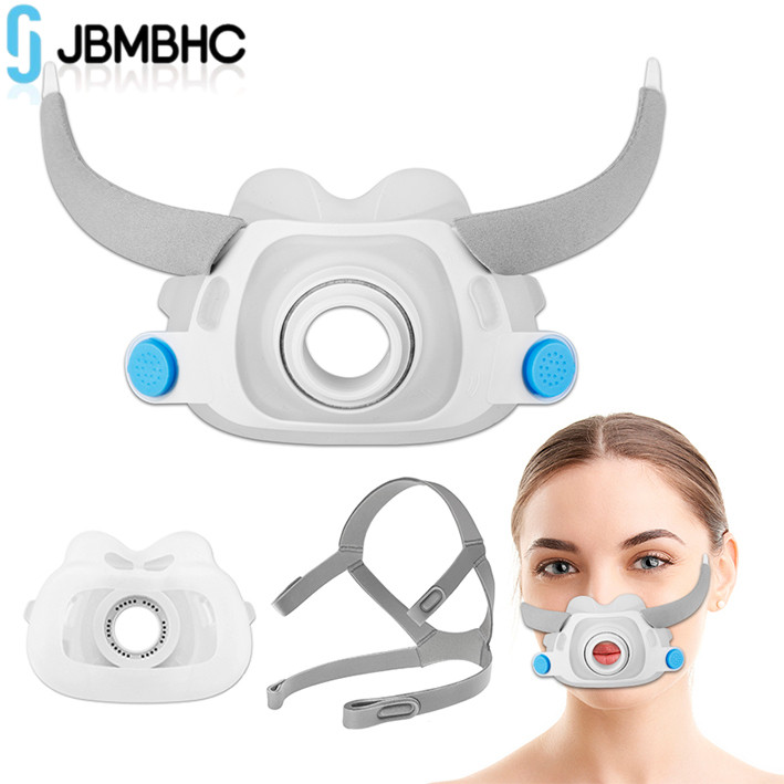 เปลี่ยนเบาะสําหรับ  AirFit F40 Full Face Cushion CPAP หน้ากากอุปกรณ์เสริมซิลิโคนอ่อนนุ่ม (M/L)