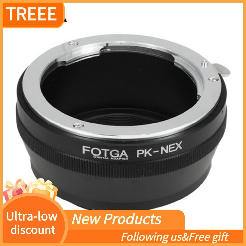 Treee Treee Fotga PK-NEX อะแดปเตอร์แหวนดิจิตอลสำหรับ Pentax PK K Mount เลนส์ NEX E-Mount (สำหรับ NEX