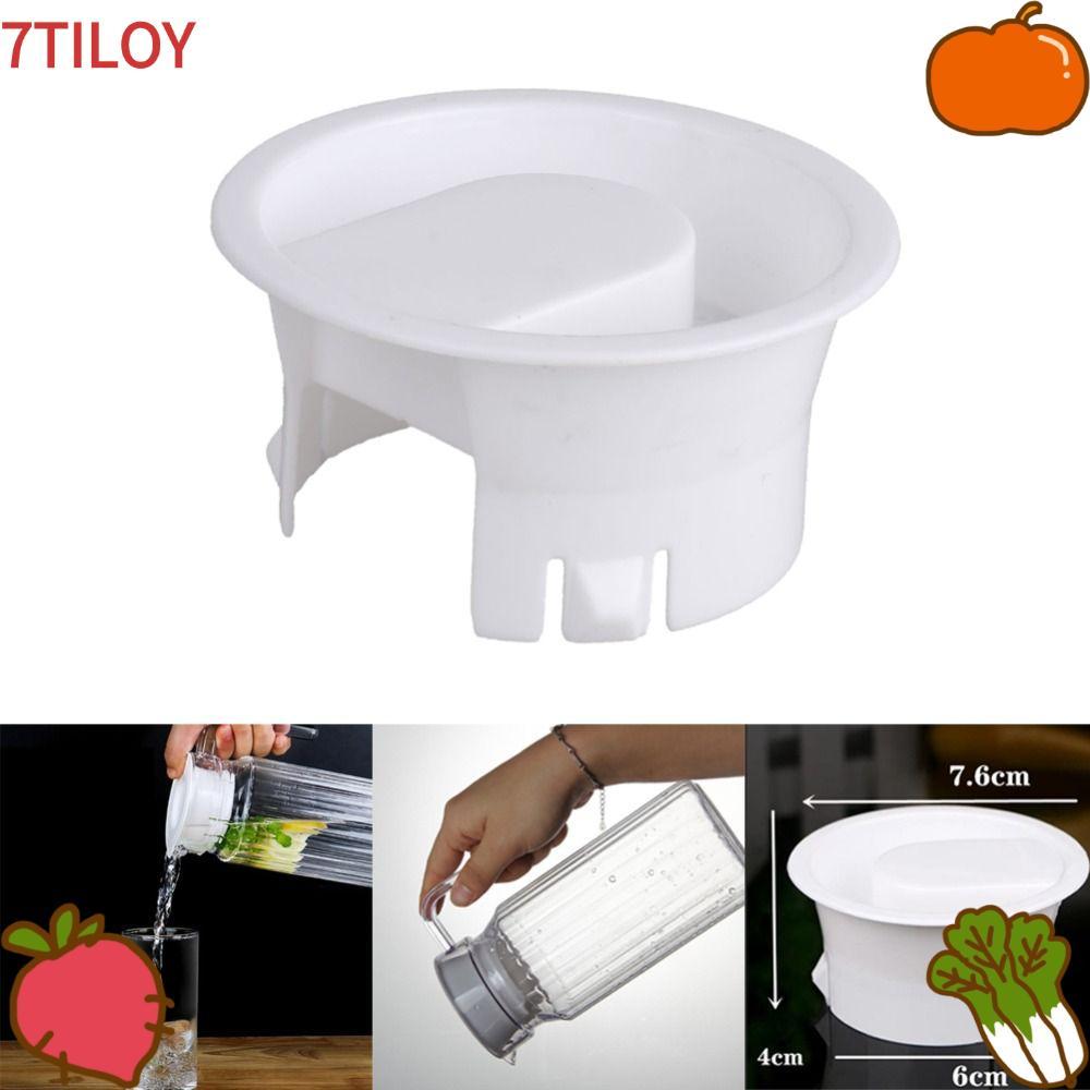 7TILOYSHOP ฝาปิด, 7.6 ซม.ป้องกันฝุ่นขวดปลั๊ก,พลาสติกอุปกรณ์เสริมฝาปิดป้องกันการรั่วสําหรับเหยือก Bistro