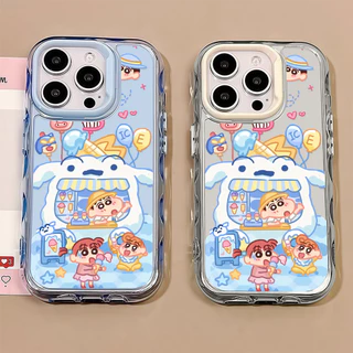 ✨จัดส่งฟรีในพื้นที่✨เคสโทรศัพท์การ์ตูนน่ารักสำหรับ iPhone16 15 14 Pro PLUS 13 12 11 PROMAX เคสป้องกัน TPU