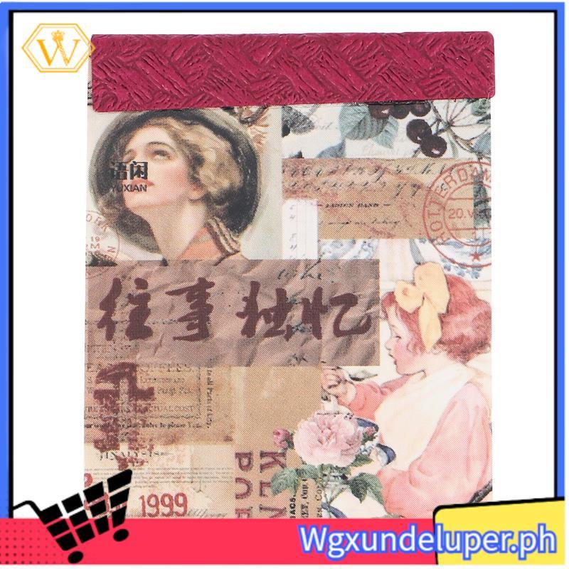 W400Pcs Junk Journal Vintage DIY วัสดุกระดาษ Journaling อุปกรณ์ Scrapbooking กระดาษ Retro ตกแต่ง Jou