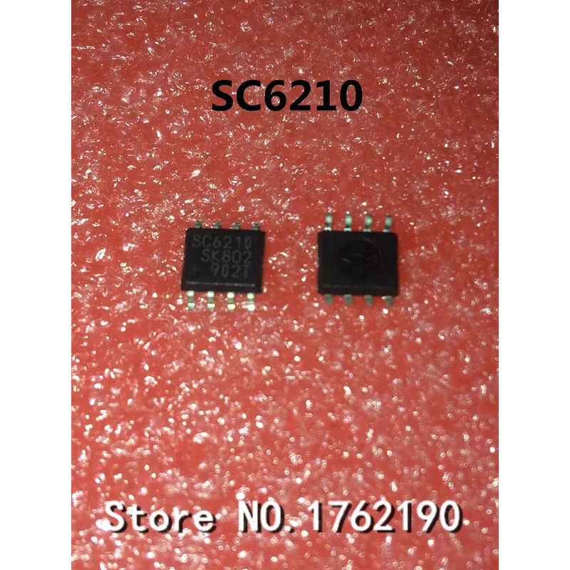 5 ชิ้น/ล็อต SC6210 SSC6210 SSC6210-TL SOP-8 การจัดการพลังงาน IC IC ใหม่ล่าสุด YW6J