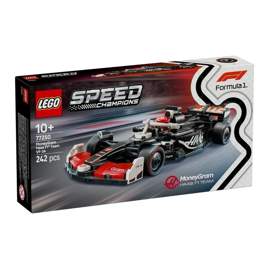 LEGO Speed Champions Moneygram Haas F1 Team VF-24 Race Car 7
