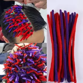 Z & P 4/6/8/10/12 มม. Afro ผม Perm Rods ขนาดเล็กหยัก Fluffy ข้าวโพด Perm ลูกกลิ้ง Curlers บาร์ Curly ผม Maker เครื่องมือจัดแต่งทรงผม COD