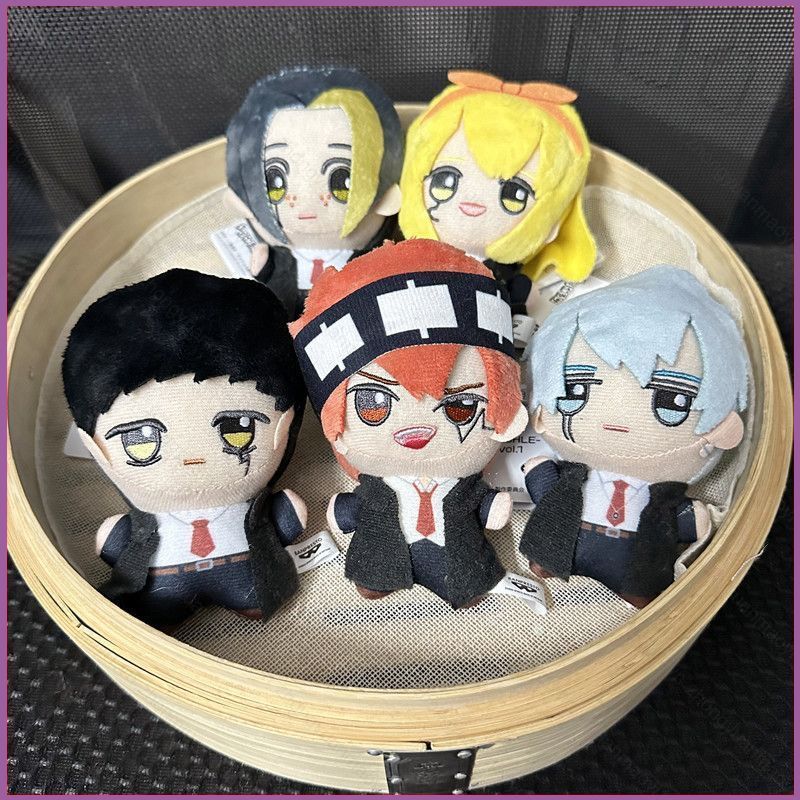 ZY1 Mashle Magic และกล้ามเนื้อตุ๊กตาตุ๊กตาของขวัญสําหรับสาวกระเป๋าจี้ Lemon Finn Dot Lance ตุ๊กตาของ