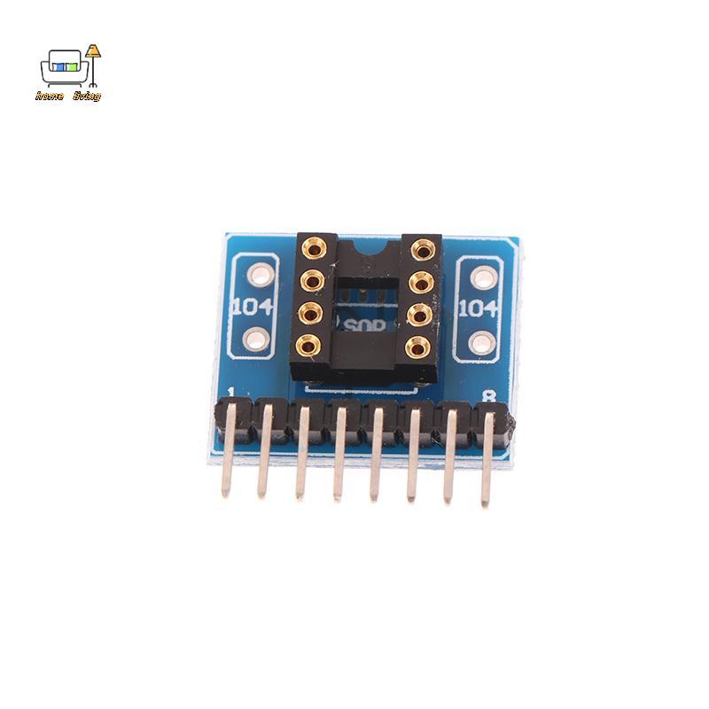 [Onw] Single-row ZIP SIP8 Package แปลงเป็น Dual-row DIP8 ซ็อกเก็ต NJM5532 4558 4560 4580 4565 2114L 