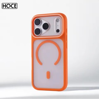 HOCE Frosted เคสโทรศัพท์แม่เหล็กโปร่งใสสําหรับ IPhone 17 16 …