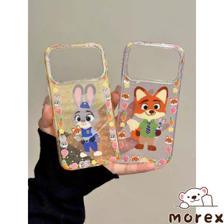 เคสไอโฟน15 17 เคส สำหรับ IPhone 11 17 15 12 13 16 14 Pro Max X XS XR Max 7 13 8 Plus เคสใส่ผิวแรเงา Nick Judy น่ารัก