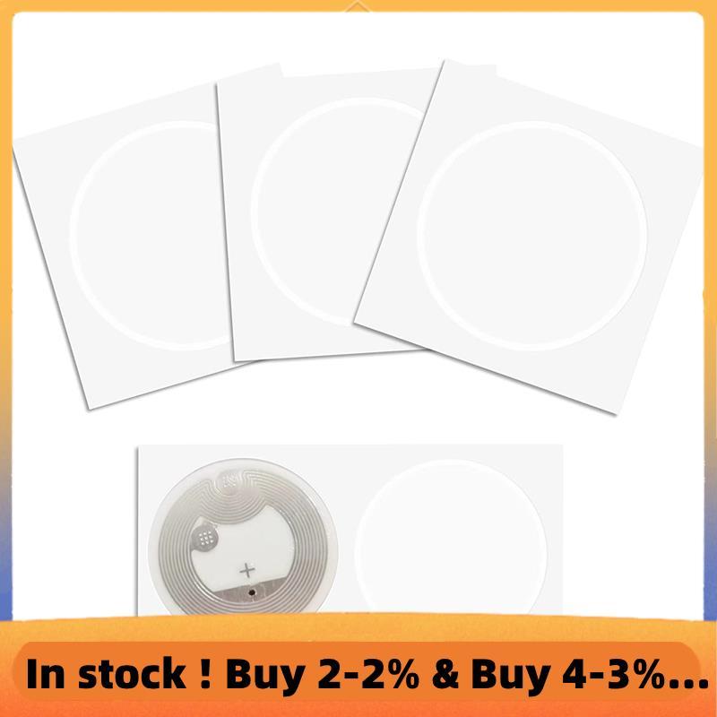 100 ชิ้น Ntag216 สติกเกอร์ Ntag216 แท็ก 216 แท็ก Ntag216 การ์ด 13.56Mhz แท็กสติกเกอร์ 888 Bytes หน่ว