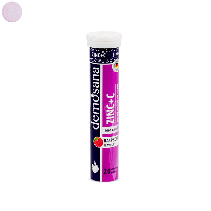 Demosana Zinc+C หลอด 20 เม็ด