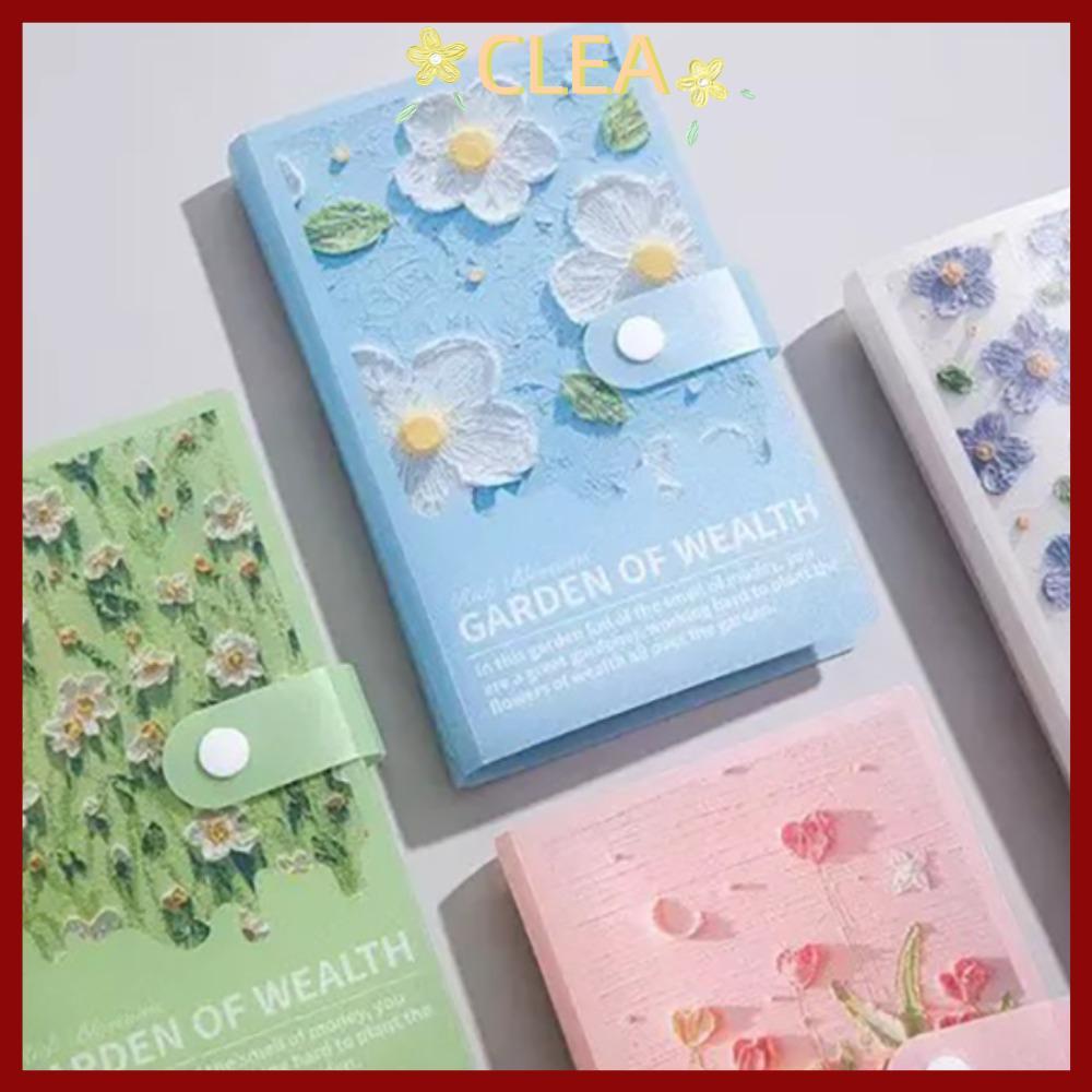จัดส่งจากประเทศไทยCLEA Mini Binder Saving Challenge, กันน้ําแบบใช้ซ้ําได้ 100 ซอง ท้าทายประหยัดเงิน, ประหยัดเงินภาพวาดสีน้ํามัน Budget Binder คู่ ราคา ถูกที่สุด ดีลบีเคเค