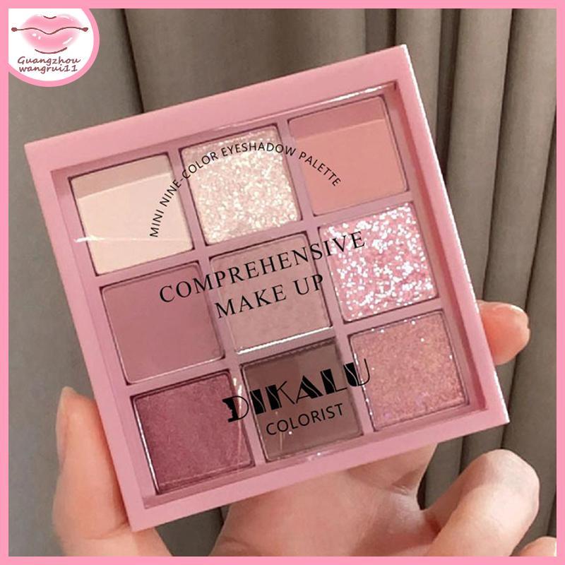 [GZ] DIKALU ฤดูใบไม้ผลิและฤดูร้อนใหม่อายแชโดว์ Palette Oh Rosy Nine Grid Auto Focus ความอิ่มตัวต่ํา Rose Plate TH - รูปที่ 6