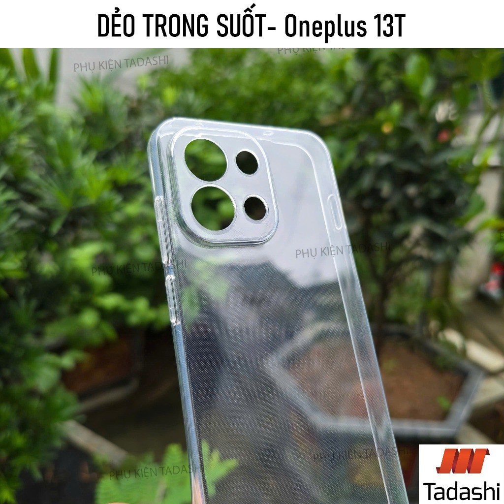 เคสยืดหยุ่นโปร่งใสสําหรับ OnePlus 13T/ 13S, Oneplus 15/ Oneplus 13/ 13R/ Oneplus 12 เหมาะกับป้องกันก