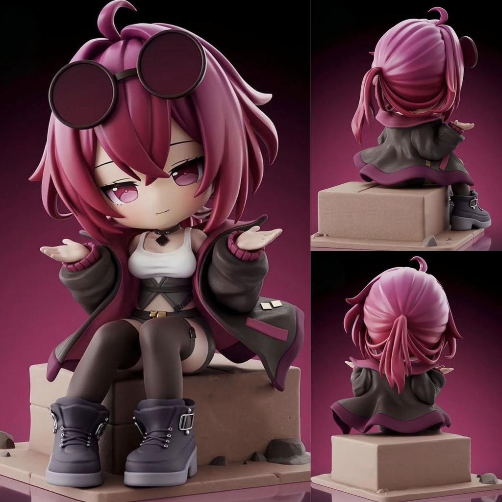 ไทย < ยุบ Star Track > Medium Kafka Seated Beautiful Girl Figure รุ่น Q ของแท้