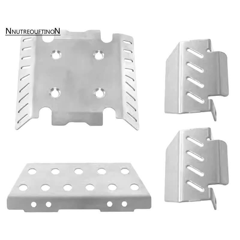 [ขายร้อน N]ชุดแชสซีโลหะ + ชุดฝาครอบขวานสําหรับ 1/8 Allrock 1/8 H8h V1v2 RC อะไหล่รถยนต์