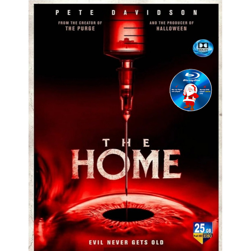 E-BLURAY The Home 2025 ATMOS TRUE-HD 7.1 ENGLISH /Mystery Pete Davidson, John Glover MOVIE
