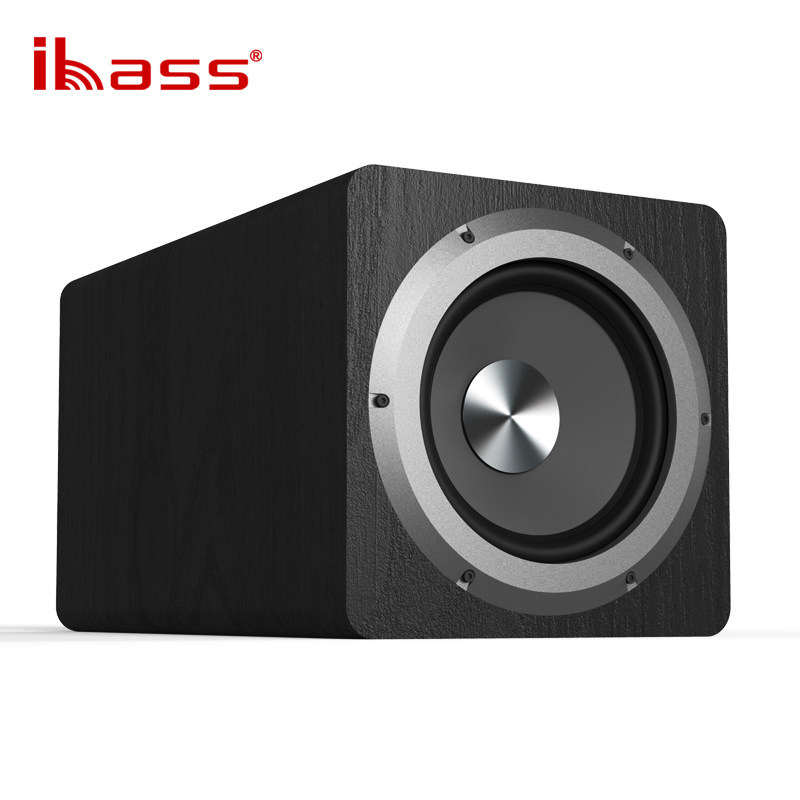 Ibass Echo Wall พร้อมเพาเวอร์แอมป์มัลติมีเดียคอมพิวเตอร์ทีวีเสียง 6.5 นิ้วซับวูฟเฟอร์ที่ใช้งาน