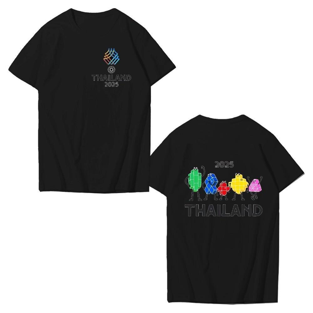 เสื้อยืดแขนสั้น ฉลองซีเกมส์ครั้งที่ 33 | SEA Games 2025 Limited T-Shirt | Celebrating the 33rd SEA G