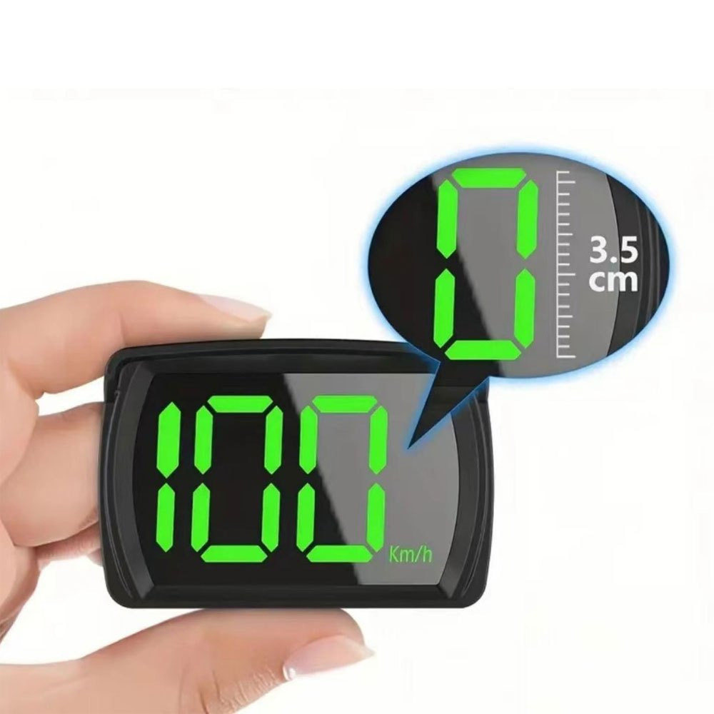 เกจวัดรถยนต์ ไมล์รถยนต์ ไมล์ดิจิตอล แสดงความเร็วรถ (กม./ชม.) เสียบUSBใช้งานได้เลย มีเซ็นเซอร์จับความเร็วในตัว (XX146) - รูปที่ 3