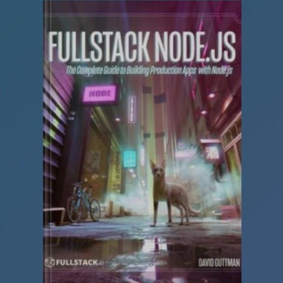 หนังสือทางกายภาพ Fullstack Node.js