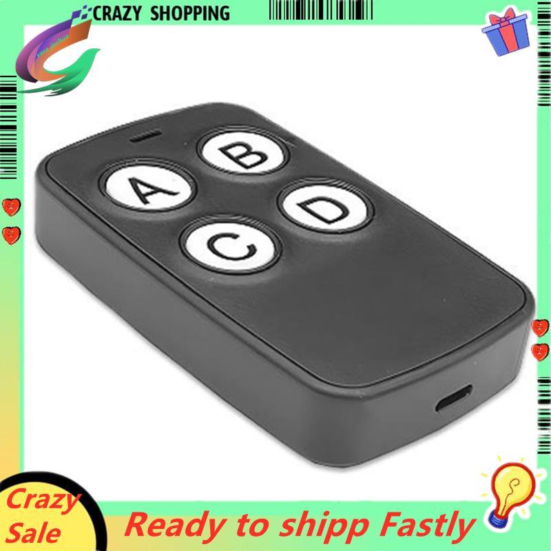 300-868MHz Auto Copy รีโมทคอนโทรลไฟฟ้าโรงรถประตูเปิด Duplicator Clone รหัส 4 คีย์เครื่องส่งสัญญาณ A