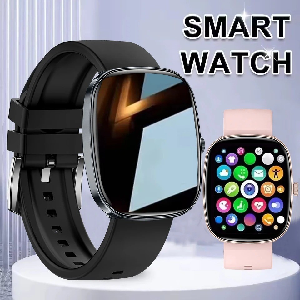 ใหม่ T99max Bluetooth Call Smart Watch 1.83 นิ้วหน้าจอสีการตรวจสอบออกซิเจนในเลือด