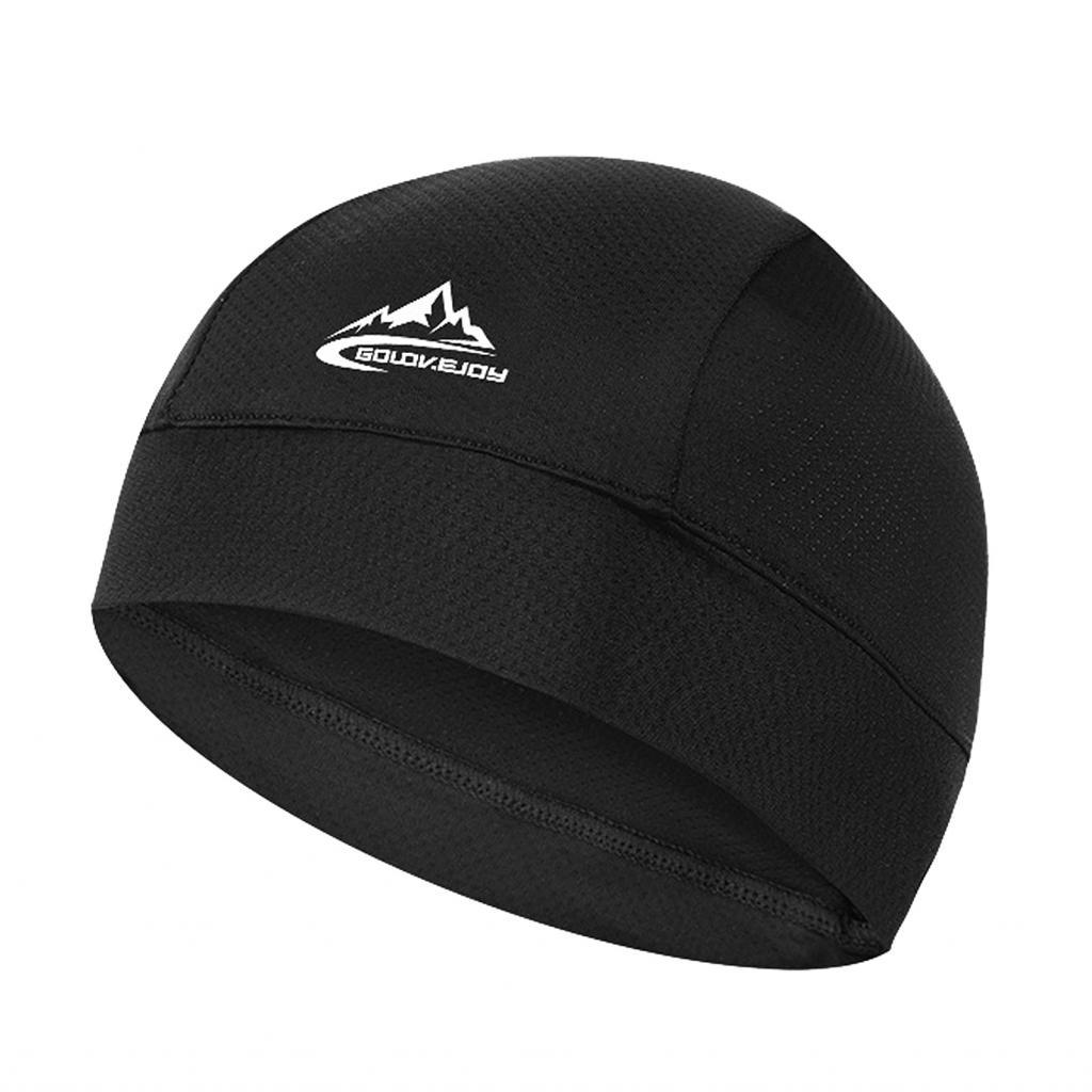 ขาออก-TH HXBER Cooling Men Women Sweat Wicking Cycle Running Hat Helmet Liner