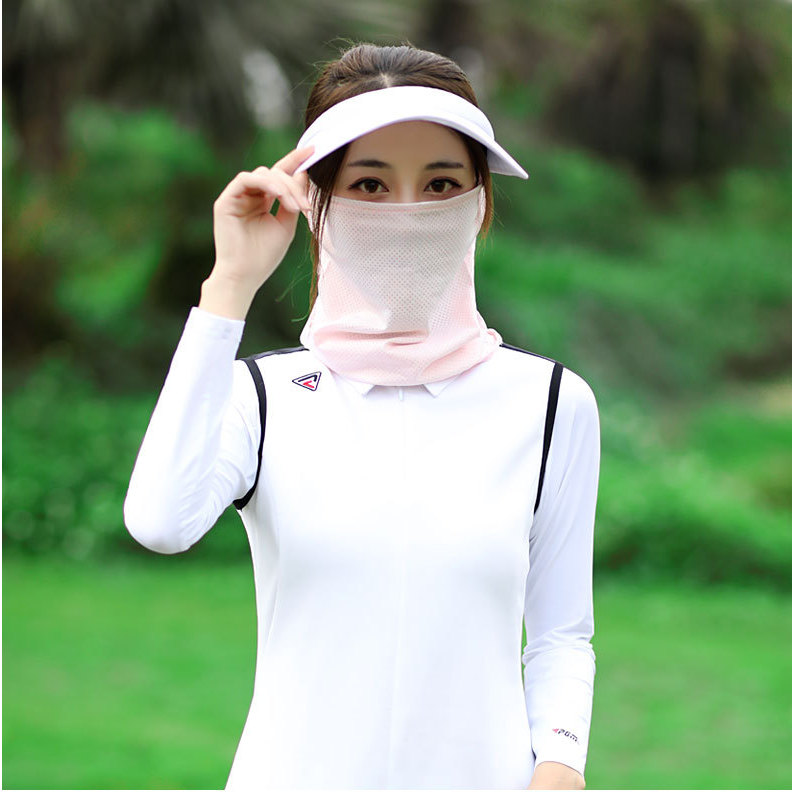 PGM หน้ากากกันแดดกอล์ฟ ระบายอากาศ Golf Sun Mask WB003 | Polyester แห้งไว บังหน้า-คอ ใส่สบาย ราคา ถูกที่สุด ดีลบีเคเค แกลเลอรีภาพที่ 8