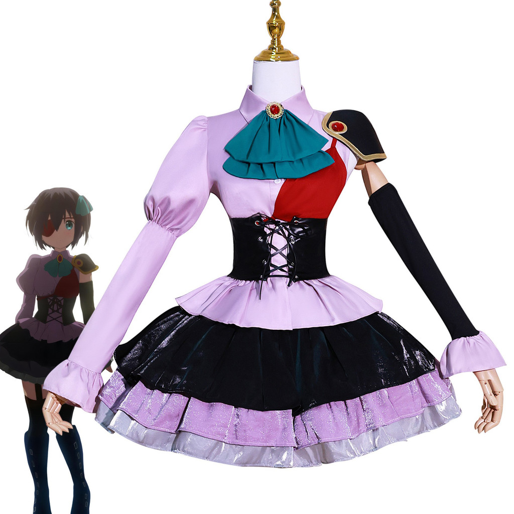 Chuunibyou Also Want to Fall in Love Takanashi Rikka Cos Costume Six Flowers Campus Sacrifice Cospla