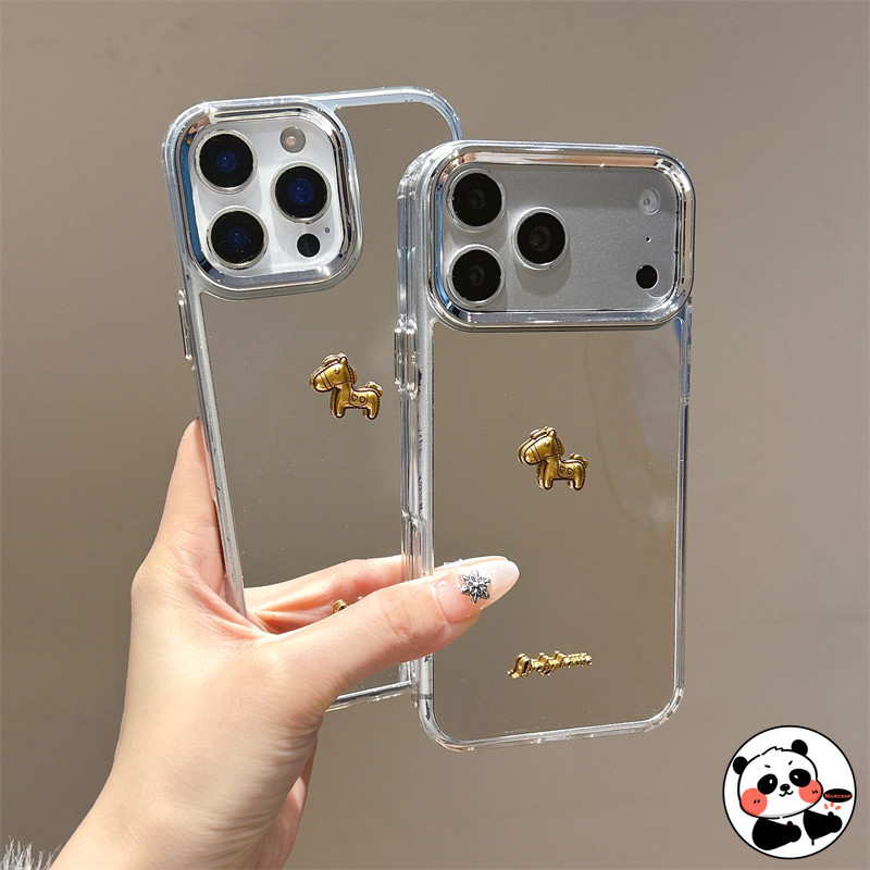 ปีใหม่Golden Ponyกระจกเคสโทรศัพท์สําหรับVivo Y39 Y29 Y29S Y29T Y19E Y04 Y93 Y93s Y91i Y91C Y37 Pro Y