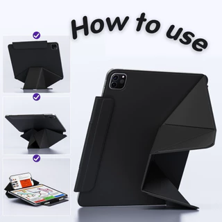 อ่านก่อนสั่งด้วยน้าเคสไอแพด ipadcaseแม่เหล็กไร้ขอบถอดปกสอดปากกาได้ดีGen10/11/Air4/Air5/AIR11/Air6/Pro11/Pro12.9/AIR13