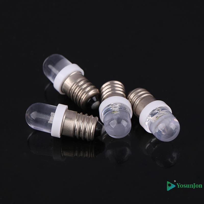 YosunJon] 5 ชิ้น E10 หลอดไฟ Led E10 3 โวลต์ 6 โวลต์ 12 โวลต์ 24 โวลต์เครื่องมือหลอดไฟ E10 ตัวบ่งชี้ห