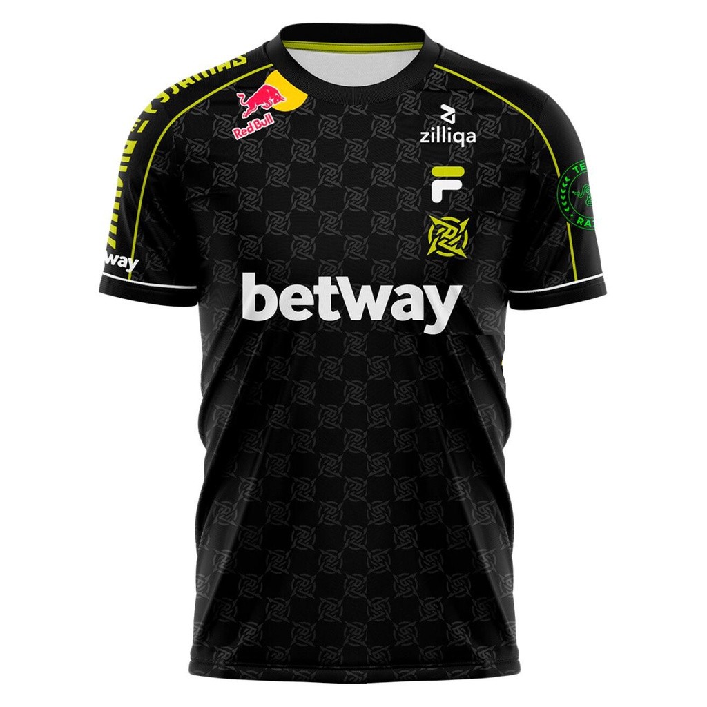 เสื้อกีฬาผู้ชาย Ninjas Jersey สไตล์ชุดนอนสำหรับเกมเมอร์ CSGO
