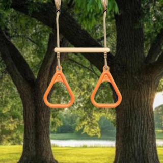 Yuksok แหวนยิมนาสติกแบริ่ง รองรับน้ำหนักได้ถึง 150 กก. จับแน…