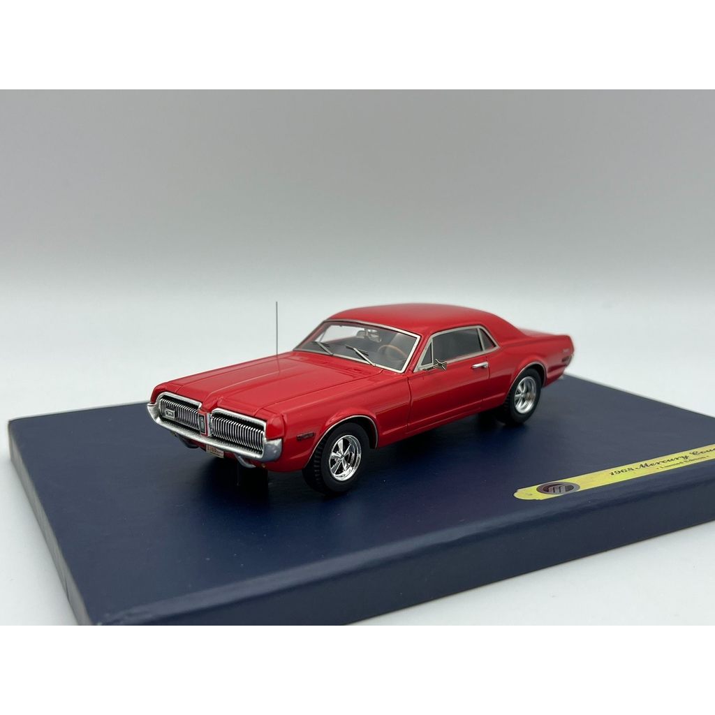 [พร้อมสต็อก] ของแท้ชิ้นส่วน 1/43 ฟอร์ด ปรอท 1962 รถเรซิ่นรุ่น, สีแดง, ยี่ห้อใหม่แพคเกจเดิม, 330 หยวน