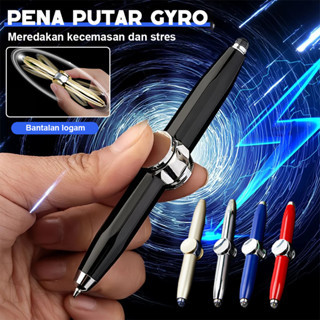 Fidget Spinner Spinning Pen Light Up Metal Pen Hand Spinning Pen ปากกาเก่า