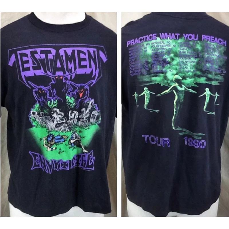 KEMEJA Vintage Agreement Practice 90s What You Sermon เสื้อยืดแขนสั้นขนาด S-4XL หรูหราสําหรับ L