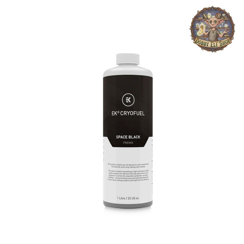 น้ำหล่อเย็นชุดน้ำเปิด EK-CryoFuel Space Black (Premix 1000mL)