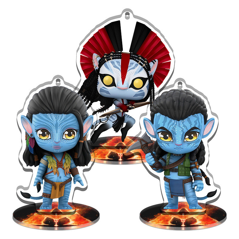 รุ่น Q Avatar 3 Fire and Ashes Avatar 3 สินค้าภาพยนตร์อนุพันธ์ป้ายยืน Non-Hand-Made จี้ขนาดเล็ก [yfy