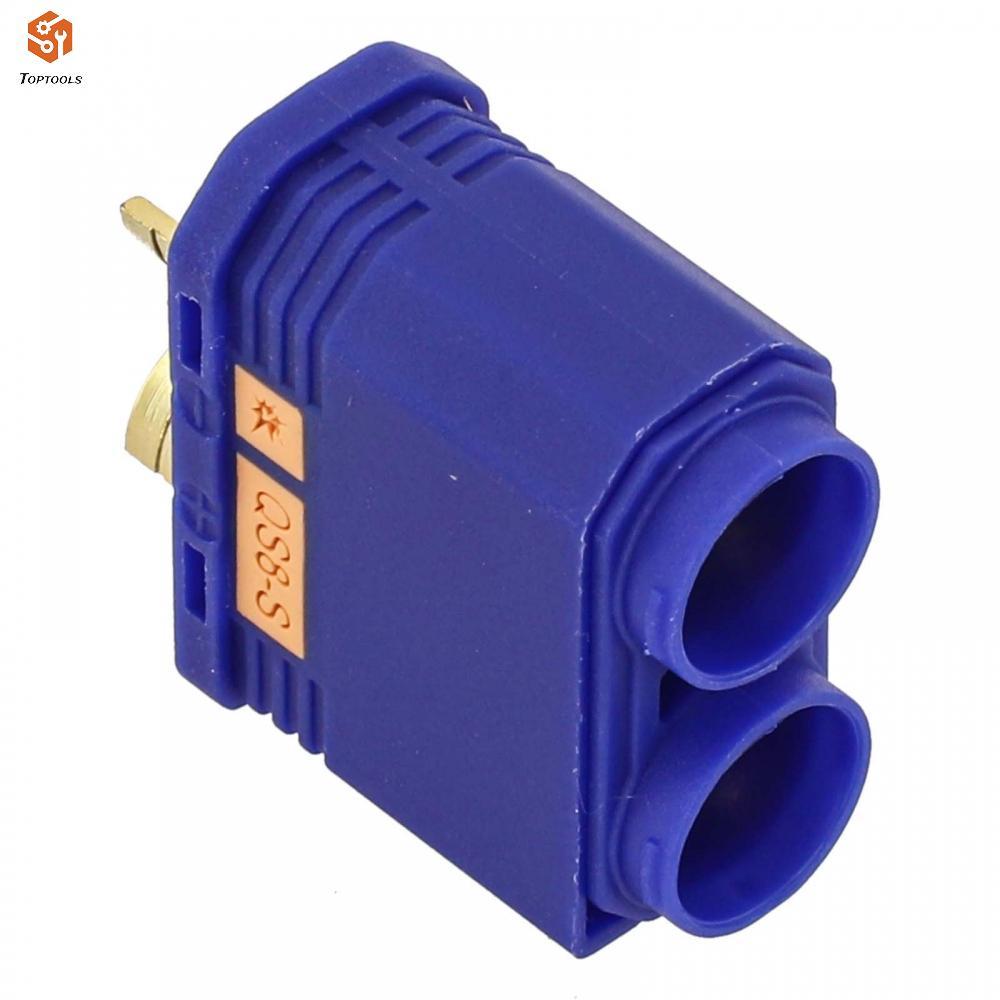 QS8 S Blue Nylon Anti Static Power Connector สําหรับการใช้งานแบตเตอรี่อินเวอร์เตอร์พลังงานแสงอาทิตย์