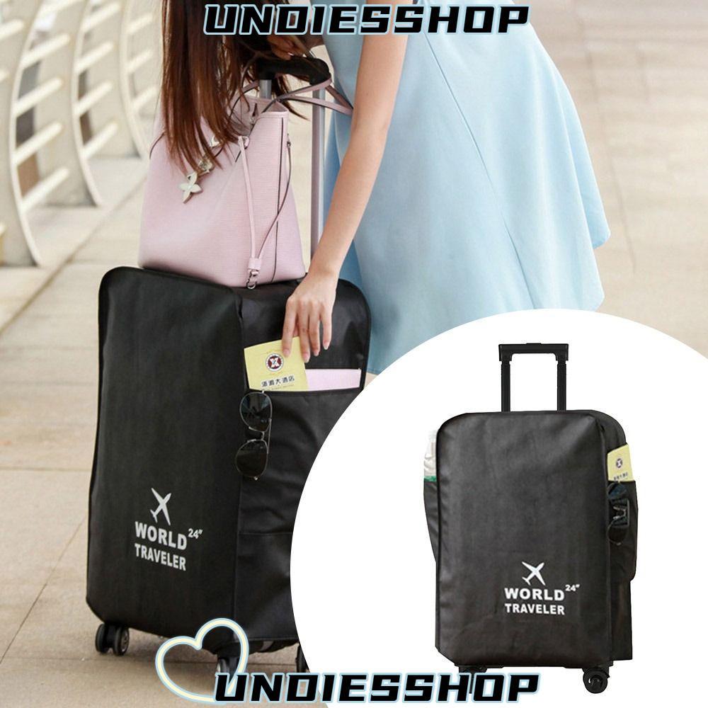 Undiesshop ผ้าคลุมป้องกันกระเป๋าเดินทาง ขนาด 20-30 นิ้ว ทนต่อการสึกหรอ กันฝุ่น