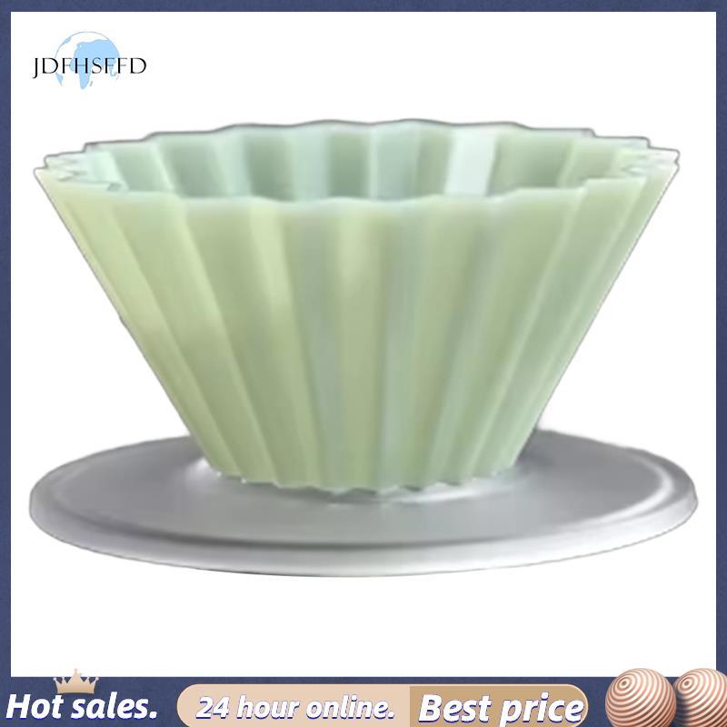 jdfhsffdHand-Made Coffee Drip Filter Cup Origami Filter Cup ถ้วยกรองช่องทาง